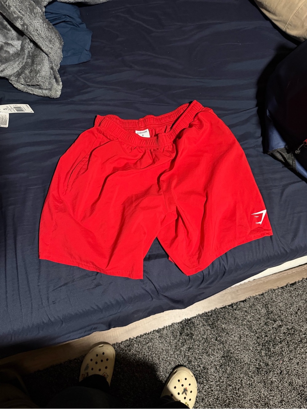 Gymshark Men’s Red Athletic Training Shorts